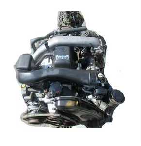 Ensemble moteur diesel 1KZT 1KZTE d'occasion avec boîte de vitesses - Product Image 4