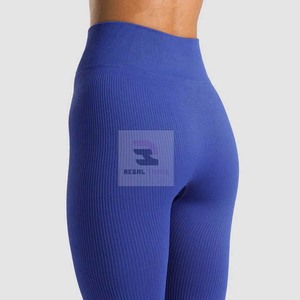 Pantalones de yoga fitness de cintura alta para mujer Leggings de punto de moda - Product Image 6
