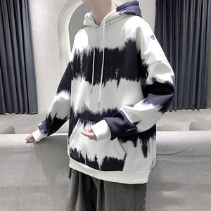 Ropa Tie Dye Personalizada al por Mayor para Hombre, Sudadera con Capucha Tie Dye de Algodón Grueso de Alta Calidad, Estilo Hip Hop, Entrega y Envío Rápidos - Product Image 2