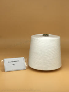 Hilo de poliéster para tejer y tejer, 100% poliéster DTY FTY, estilos de hilado y filamento, 45S, - Product Image 3