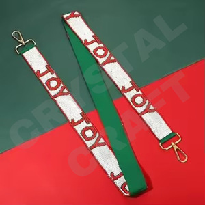 Ball Go beaded สายกระเป๋าเงินลูกปัดสีขาวทองปรับแต่งได้สายรัดลูกปัดสำหรับกระเป๋า - Product Image 3