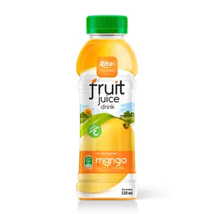 Supplier Best Selling Product Health Drink Beverage Juice Drink 330 ml Pet Bottle Mango Juice With Jelly