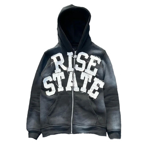 เสื้อฮู้ดแขนยาวผ้าโพลีเอสเตอร์แห้งเร็วสีทึบทรงสลิมฟิตแบบลำลอง - Product Image 1