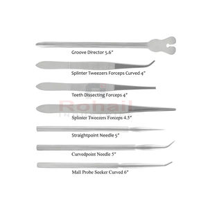 Kit de limpieza de 24 piezas, herramientas de acero inoxidable de calidad superior para estudiantes de medicina de anatomía, Biología, Veterinaria - Product Image 5