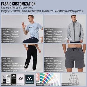 Conjunto de Sudadera con Capucha y Pantalones Deportivos para Hombre, Personalizado con Logotipo, Estilo Casual Urbano, 100% Algodón, Felpa Gruesa - Product Image 5