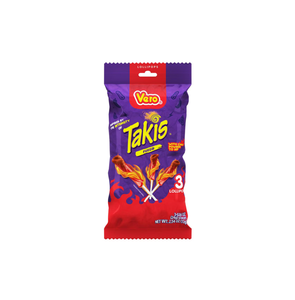 Takiss Fuego Spicy Lollipop 24g With Chili Powder Packet 72 Count Display <b>Box</b> Intense Hot Candy For Supermarket Checkout Counter - Product Image 4