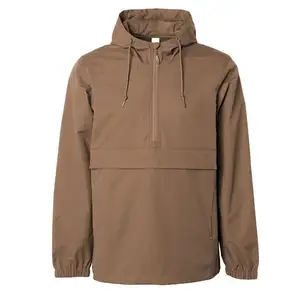 Best selling top trending new brand high quality custom men hooded anorak jacket coaches jacket