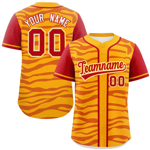 2025 Maillot de baseball personnalisé pour homme avec design boutonné Maillot de sublimation respirant par Hanger Impex à vendre - Product Image 4