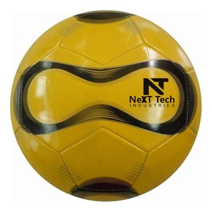Balón de entrenamiento de fútbol de material PU para fines de entrenamiento con diseño personalizado y logotipo personalizado de Next Tech Industries - Product Image 1