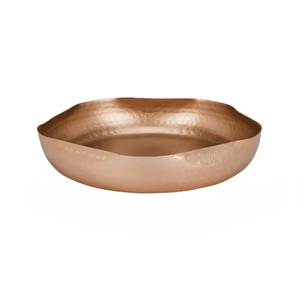 Meilleure qualité en métal or plateau rond dans le prix de gros pour la maison Restaurant Hôtel utiliser - Product Image 1