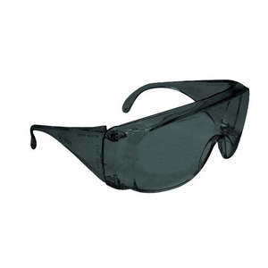 Gafas de Seguridad Truper LEN-SN con Lente de Mica Gris y Marco Completo de Policarbonato para Protección Contra el Polvo y los Escombros en Obras de Construcción - Product Image 1