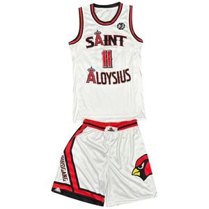 Ensemble short de basket-ball en polyester à séchage rapide réversible unisexe, uniforme de basket-ball de club respirant au design personnalisé et vendu en gros - Product Image 6