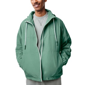 Chaqueta Cortavientos de Nailon Personalizada de Alta Gama, Fabricante de Ropa de Exterior de Talla Grande, Chaqueta Cortavientos Transpirable con Capucha para Hombre - Product Image 4