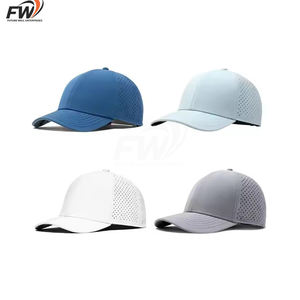Nueva Gorra de Béisbol Deportiva de 5 Paneles con Logotipo Personalizado en PVC, Impermeable, de Poliéster, con Perforaciones Cortadas a Láser, Estilo Dad Hat - Product Image 5