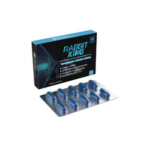 Cápsulas Rabbit King Extra Fuertes para el Rendimiento Masculino 500mg 10 Unidades-Tomar 45 Minutos Antes del Sexo - Product Image 2
