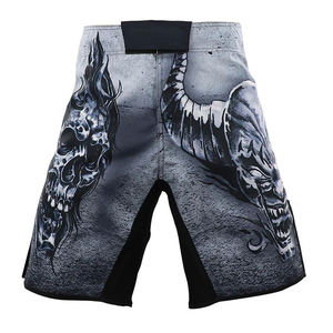 Shorts de combat MMA pour hommes, séchage rapide, nylon, taille élastique, pour la salle de sport et les vêtements décontractés - Product Image 1