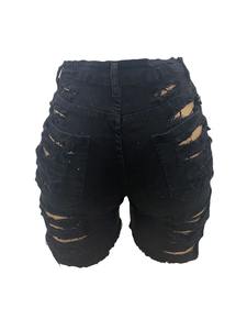 Womens <b>Shorts</b> Fashion Denim <b>Shorts</b> Women Stretchy Ripped Jeans <b>Sexy</b> <b>Short</b> Jean Girls Baggy <b>Shorts</b> High For Ladies Jeans Set - Product Image 2