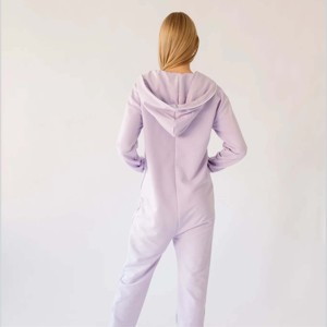 OEM <b>Women</b> Cozy <b>Fleece</b> <b>Onesie</b> - Soft and Comfortable - Perfect <b>for</b> Sleepwear and Loungewear - Product Image 4