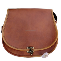 Tas Selempang Kulit Asli Desainer Slim Bohemian, Tahan Lama, Untuk Sehari-hari, Ukuran Besar, Musim Dingin & Musim Panas