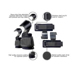 Crochets d'haltérophilie crochets d'haltérophilie robustes sur mesure 2025 crochets d'entraînement de Fitness de gymnastique en gros - Product Image 5