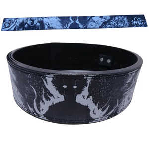 เข็มขัดยกน้ำหนักหนังนิ่มพร้อมหนังวัวเข็มขัดออกกำลังกายเข็มขัดหนังอะนิเมะ - Product Image 1