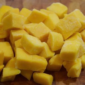 LQF Frozen Mango Cubes From Vietnam Sweet Sliced <b>Diced</b> in Water Preservation Vacuum Pack Bulk Product - Product Image 1