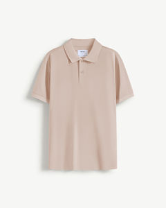 Camisa de Manga Corta Ajustada para Hombre, con Botones, Estampado Personalizado, Tejido de Algodón y Poliéster, Transpirable, con Logotipo Tejido, Hecha en Vietnam - Product Image 2