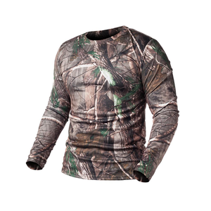 เสื้อยืดล่าสัตว์ขนาดใหญ่สำหรับผู้ชายเสื้อยืดลายล่าโลโก้ของคุณเอง - Product Image 1