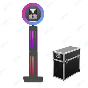 360SPB New Design Rotating Photo Booth Machine Party Selfie Video Booth Portable i Pad Photo Booth