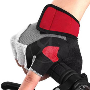 Guantes de Ciclismo de poliéster 100% en tamaño adulto Guantes de Ciclismo de equipo deportivo de color sólido personalizados para jóvenes - Product Image 5