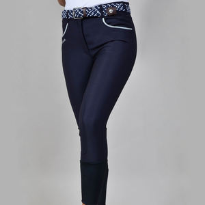 New Arrival Equestrian Breeches Technical Suede Knee Patch <b>Jodhpurs</b> Pants Custom Women's Horse Riding Clothing Manufacturing - Product Image 6