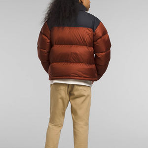 Chaqueta acolchada de talla grande para hombre, ropa de burbuja con logotipo personalizado grueso y cálido para invierno, chaqueta acolchada para hombre, calle principal - Product Image 2