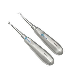 Ensemble d'ascenseurs apicaux d'ascenseurs de qualité allemande d'acier inoxydable dentaire vétérinaire chirurgical, inclut la poignée de repose-pouce de 3 pièces - Product Image 2