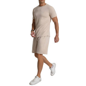 Wholesale Men's Winter Tracksuit High Quality 320 GSM Jogging Pullover Sweatshirts Fleece Sweatpants Customize Pattern 2Pcs Suit - Product Image 5