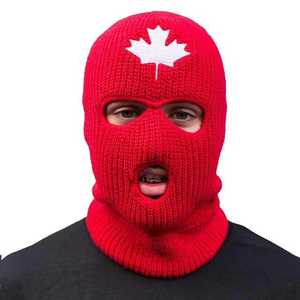 Balaclava sur mesure en gros pour le ski et le cyclisme, pour hommes adultes, masque de ski intégral à 3 trous, coupe-vent, couvre-visage, chapeau - Product Image 2