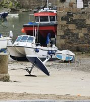 Nouveauté : Planche de surf hydrofoil HYDROFLYER E-Foils légère en aluminium/PVC/PC/ABS/EVA, planche hydrofoil tout-en-un, planche de saut