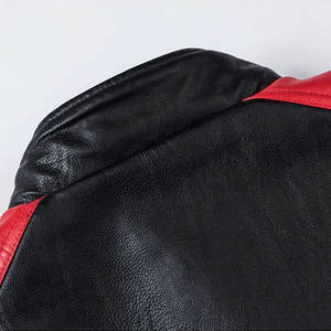 Produit le plus vendu Veste supérieure en cuir pour homme Meilleures vestes d'hiver pour hommes Slim Design personnalisé Vestes en cuir pour homme - Product Image 4