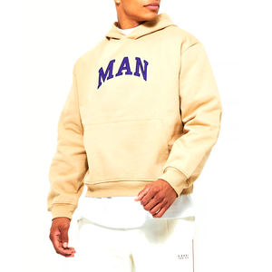 Holesale-Sudadera con capucha de algodón para hombre, prenda deportiva masculina de tamaño estándar 100% algodón, con etiqueta - Product Image 1