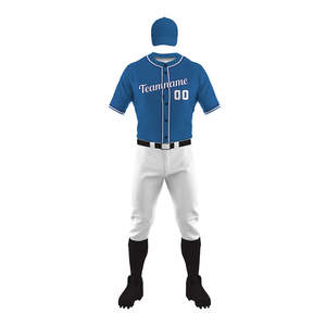 Nuevo Conjunto de Uniforme de Béisbol y Sóftbol para Entrenamiento, 100% Poliéster Sublimado, en Venta a Precio Económico - Product Image 1