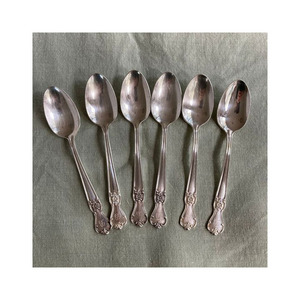 Luxury Design Flatware Set Creative Stainless Steel Tableware Silver Cutlery Set for Home Hotel <b>Tabletop</b> Decorative Flatware Set - Product Image 1