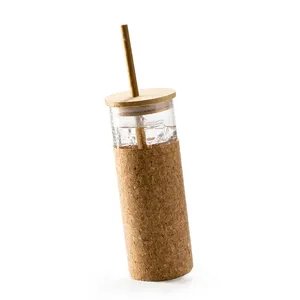 Bicchiere in Vetro e Sughero Personalizzato Colognola, Gadget Personalizzati per Bevande - Product Image 2