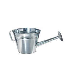 Arrosoir de jardin en métal galvanisé de la plus haute qualité enduit de poudre blanche avec poignée brune pour une utilisation dans le jardin - Product Image 5