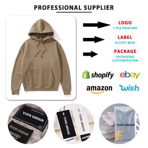 ชุดวอร์มมีฮู้ดสำหรับผู้ชายชุดวอร์มมีซิปรูดและใส่วิ่งโลโก้ตามสั่ง HG2001 Y2K - Product Image 4