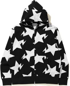 Sweat à capuche Y2k respirant de haute qualité avec logo étoile personnalisé pour hommes Vente en gros de sweats à capuche surdimensionnés en coton mélangé - Product Image 1
