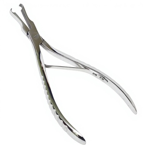 คีมสแตนเลสสำหรับไมโครบีดส์และต่อผม MIANBRO MB 048 เครื่องมือสำหรับถอดต่อผม - Product Image 1