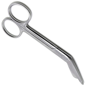 กรรไกรตัดผ้าพันแผลสเตนเลสเกรดอุตสาหกรรมคุณภาพสูงขอบเรียบสำหรับช่างไฟฟ้า - Product Image 4