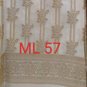 Encantador Sari de nailon para adultos, textura suave y tonos vibrantes, elegante y cómodo para fiestas - Product Image 1