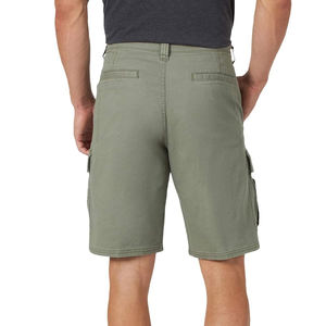 Pantalones cortos de hombre lavados con cinturón a juego, pantalones cortos de algodón 100% transpirables al por mayor - Product Image 6