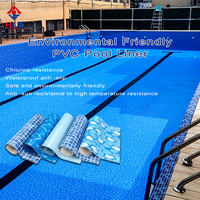 Pièce entière de revêtement de piscine à membrane en PVC sur mesure pour piscines hors sol Outils et accessoires de piscine