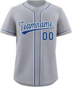 เครื่องแบบเบสบอลสำหรับเยาวชนที่มีสไตล์ชุดเล่นกีฬาซอฟต์บอลพิมพ์ลายได้ตามต้องการ - Product Image 1